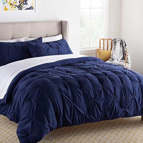  INENSPA All Season Hypoallergenic Down Alternative Microfiber Comforter, Oversized Queen, Dark Gray