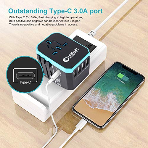  Proglobe Travel Accessories, Luxury Traveling Blanket Set With Universal Travel Charger Adapter For More Than 160 Countries. Great Kit For Airplane And All Travels