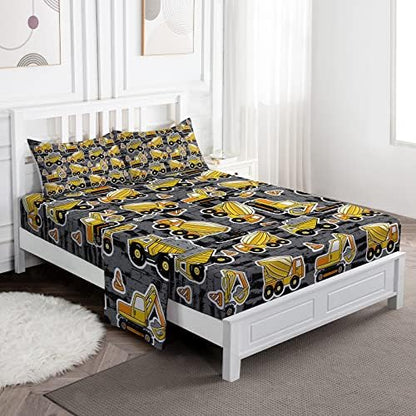  Jekeno Full Size Bohemian Bedding Sheet Set, Boho Sheet Set 3 Piece Colorful Tribal Striped Bed Sheets Set + Deep Pocket Fitted Sheets + Flat Sheet + Pillow Case
