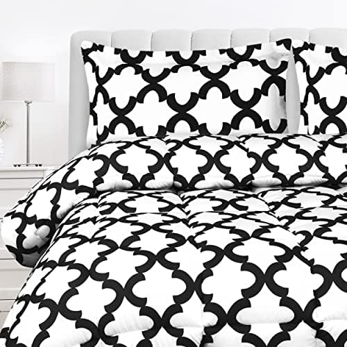  Utopia Bedding Queen Comforter Set (Grey) With 2 Pillow Shams - Bedding Comforter Sets - Down Alternative Comforter - Soft And Comfortable - Machine Washable