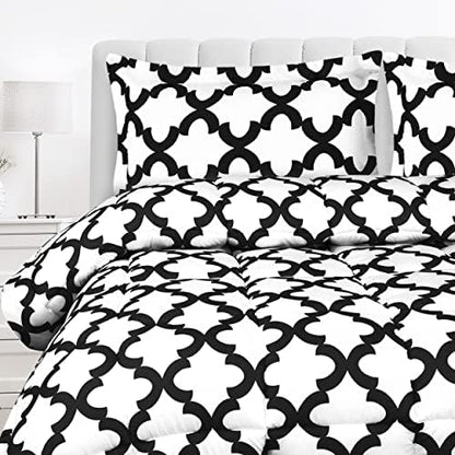  Utopia Bedding Queen Comforter Set (Grey) With 2 Pillow Shams - Bedding Comforter Sets - Down Alternative Comforter - Soft And Comfortable - Machine Washable