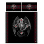  Gothic Dragon Duvet Covers Set With Pillowcases US 86 X 102 Inches Bed - Dark Fantasy Anne Stokes Artwork