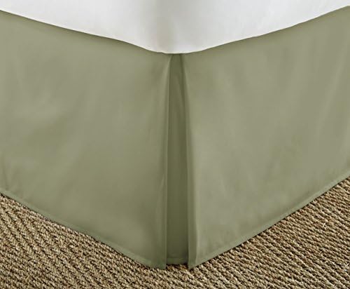  Ienjoy Home Home Collection Pleated Bed Skirt, Queen, Gold