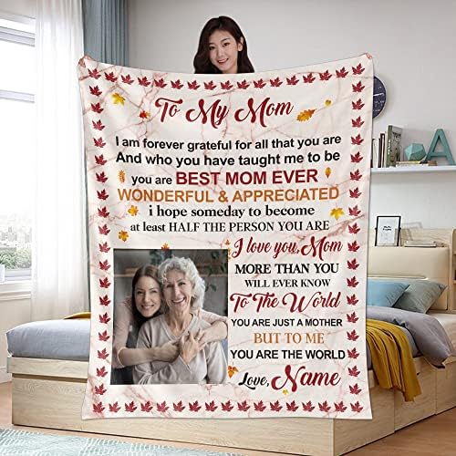  Mothers Day Birthday Gifts For Wife From Husband,Wife Birthday Gift Ideas,Mother Day Wedding Anniversary Birthday Romantic Gifts For Her,Wife Blanket 60X50