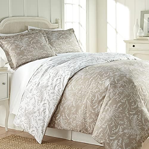  Perfect Paisley Collection - Premium Quality, Soft, Wrinkle, Fade, & Stain Resistant, Easy Care, Oversized Duvet Cover Set, King/California King, Blue