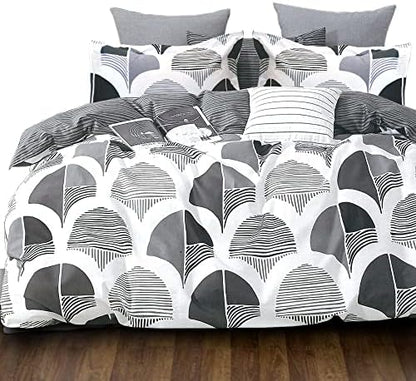  King Duvet Cover Set, 3pc Cotton Duvet Cover King Size 620 Thread Count, Soft King Cotton Duvet Cover, Colourful King Duvet Cover, Tropical Duvet Cover King Size, Wild Bloom