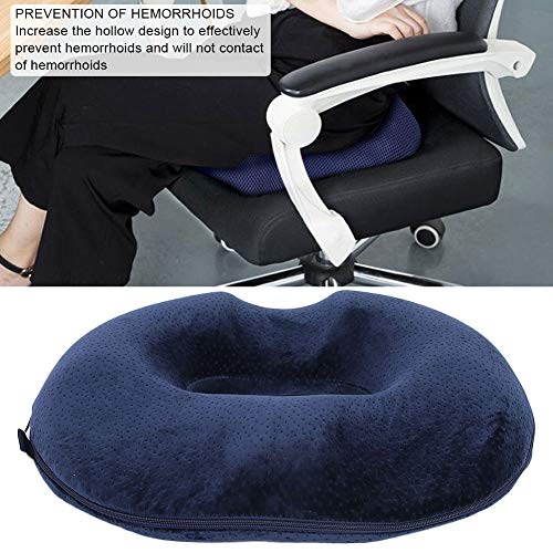  Donut Pillow Cushion, Memory Foam Donut Pillow, Hemorrhoid Cushion, Pain Relief Butt Treatment, Bed Sores, Sciatica, Pregnancy, Orthopedic Cushion For Home, Office, Car