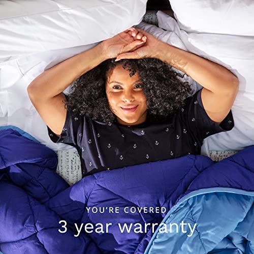  Black/Gray Down Alternative Comforter King/Cal King - Cooling Breathable Premium Oversized Soft Reversible Microfiber Duvet Insert
