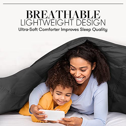  Beckham Luxury Linens Reversible Hypoallergenic Hotel Collection Goose Down Duvet