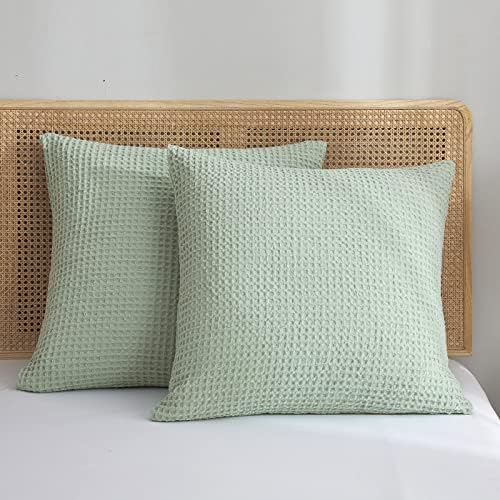  PHF Ultra Soft Waffle Weave Body Pillowcase 20" X 54", No Insert, Breathable & Skin-Friendly Body Pillow Sham With Zipper, Decorative Waffle Weave Body Pillow Cover, White