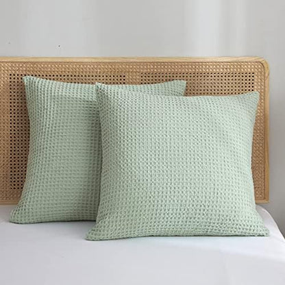 PHF Ultra Soft Waffle Weave Body Pillowcase 20" X 54", No Insert, Breathable & Skin-Friendly Body Pillow Sham With Zipper, Decorative Waffle Weave Body Pillow Cover, White