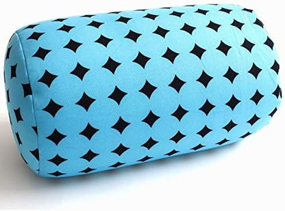  Bookishbunny Microbead Cylinder Bolster Roll Pillow 13" X 7" (SolidGreen)