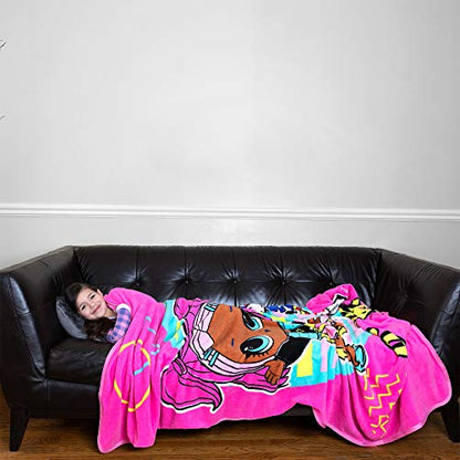  Franco Kids Bedding Blanket, 62 In X 90 In, L.O.L. Surprise!