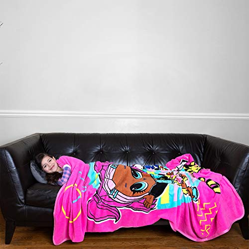  Franco Kids Bedding Blanket, 62 In X 90 In, L.O.L. Surprise!