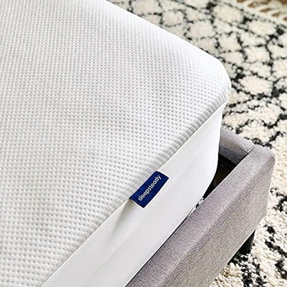  King Size Luxury Tencel Mattress Protector, 100% Waterproof, Softer Than Bamboo, Naturally Cooling & Breathable, Deep Pocket Up To 18"