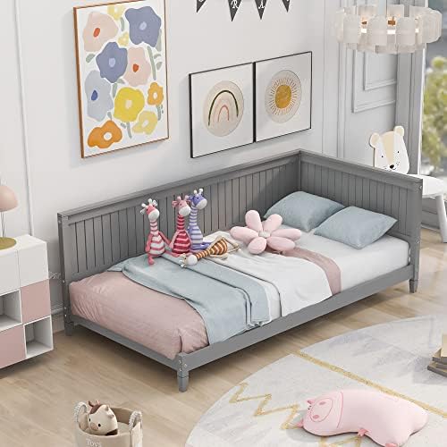  Merax Full Size Daybed, Wood Full Daybed Frame With Headboard, Full Size Sofa Bed, Perfect For Lounging, Sleeping Or Entertaining Guests, Espresso