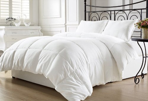  Luxurious Down Alternative White Comforter Duvet Insert Full/Queen