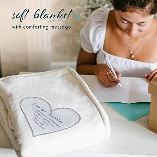  19504 Comfort Blanket - Love You Sister Thick Warm 320 GSM Royal Plush Throw Blanket