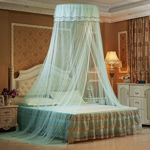  Yunlife Dome Bed Canopy With LED Star Lights,Hanging Bed Curtains For Princess Girls Room 70 X 260cm / 27.5 X 102 Inch