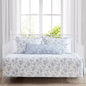 Laura Ashley Home - Daybed Set, Lightweight Bedding With Matching Shams & Pillow Cover, Home Decor For All Seasons (Walled Garden Blue, Daybed)