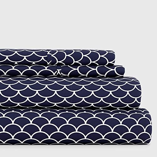  4 Piece Twin Bedding Sheet Set (Pink Floral) - Sleep Better Than Ever With These Ultra-Soft & Cooling Bed Sheets For Your Twin Size Bed - Deep Pocket Fits 16" Mattress