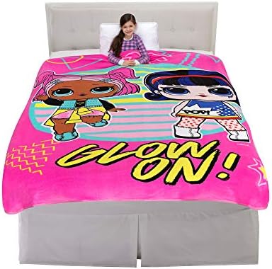  Franco Kids Bedding Blanket, 62 In X 90 In, L.O.L. Surprise!