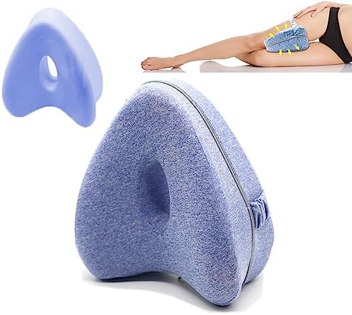  KCRPM SmoothSpine Alignment Pillow - Relieve Hip Pain & Sciatica (1pcs Navy Blue)