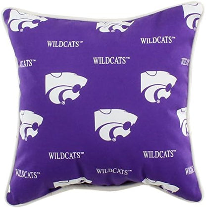  College Covers Outdoor Decorative Pillow Pillow, 16" X 16", Texas Tech Red Raiders