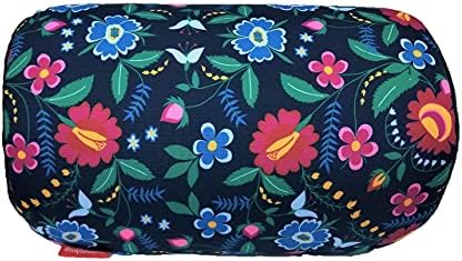  Bookishbunny Microbead Cylinder Bolster Roll Pillow 13" X 7" (SolidGreen)