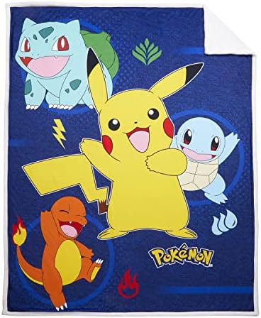  Franco Paw Patrol Soft Premium Plush Sherpa Blanket Throw, 46 In X 60 In, (Official Paw Patrol Product)