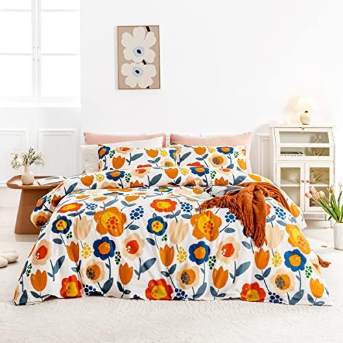  Black Geometric Duvet Cover Queen 100% Cotton Boho Aztec Duvet Cover Set 3 Piece 1 White Bohemian Duvet Cover With Zipper Ties 2 Pillow Cases Luxury Soft Aztec Geometric Bedding Set Breathable