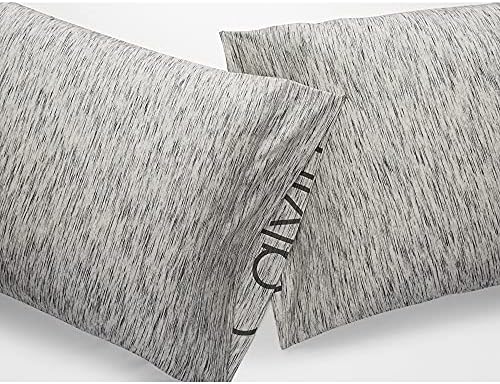  Calvin Klein Strata Standard Pillowcase Pair - Marble