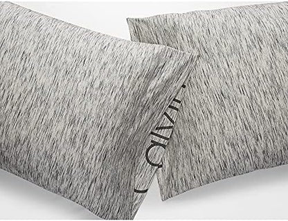  Calvin Klein Strata Standard Pillowcase Pair - Marble