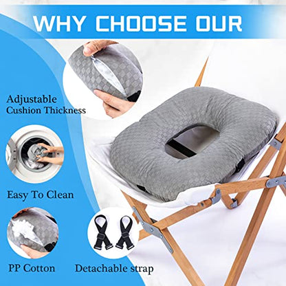  Donut Pillow For Tailbone Pain Relief Cushion, Bed Sore Cushions For Butt, Donut Pillow For Postpartum, Pregnancy, Hemorrhoids, Sciatica Pain, Donut Cushion Suitable For Office, Car, Bed And Sofa