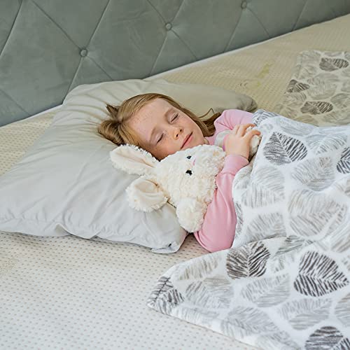  Est LINE 100% Cotton Organic Mattress Protector Queen (60x80in), Organic Cotton Mattress Cover. 100% Waterproof Mattress Protector,Cooling Mattress Cover And Hypoallergenic. Non Zippered