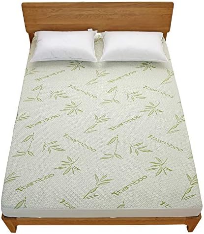  Premium Bamboo 100% Waterproof Protector-Vinyl Free-Fitted Mattress Cover Breathable Cool Flow Technology, 16" Deep Pocket, California King, Grey