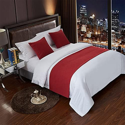  Hotel Bed Runner Scarf Guesthouse Inn Luxury Soft And Comfortable Bedding Bed End Towel Decoration Bed Cover For Queen Double Single King Size Bed