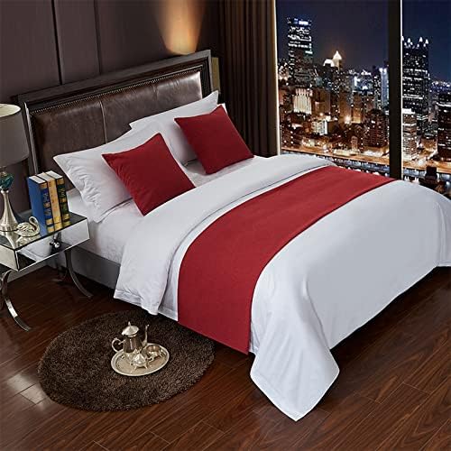  Hotel Bed Runner Scarf Guesthouse Inn Luxury Soft And Comfortable Bedding Bed End Towel Decoration Bed Cover For Queen Double Single King Size Bed