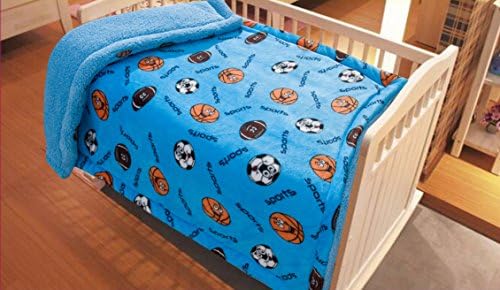  Elegant Home Kids Soft & Warm Multicolor Fun Dinosaurs Design Sherpa Baby Toddler Boy Blanket Printed Borrego Stroller Or Baby Crib Or Toddler Bed Blanket Plush Throw 40X50 (Dinosaur)