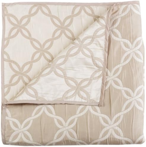  Master Home Products Belmont Reversible Bedspread, Twin, Sea Spray