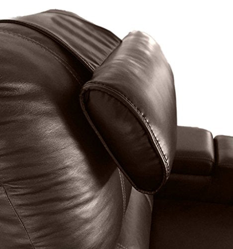  Octane Seating OCT BR Octane Brown Leather Head And Neck Pillow