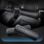  HAOTULE Car Seat Neck Pillow, Memory Rebound Headrest Cushion,Comfortable Leather Can Provide The Best Support, Suitable For Most Vehicles (Black，Pack Of 1)
