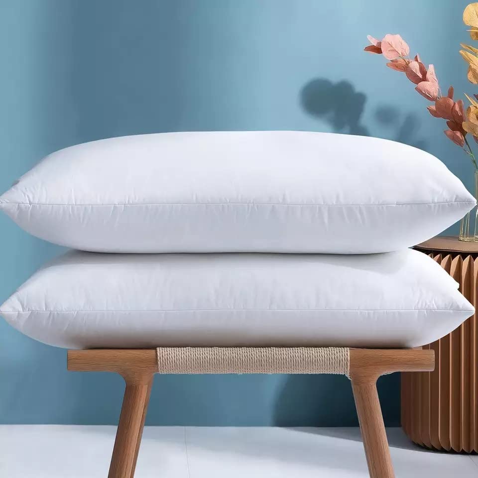  Bed King Size Pillows Set Of 4 For Sleeping - 20x36 - Cooling Hotel Pillow With Premium Soft Down Alternative Fill For Back, Stomach Or Side Sleepers