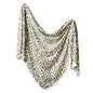  Large Premium Knit Baby Swaddle Receiving Blanket"Zara" By Copper Pearl