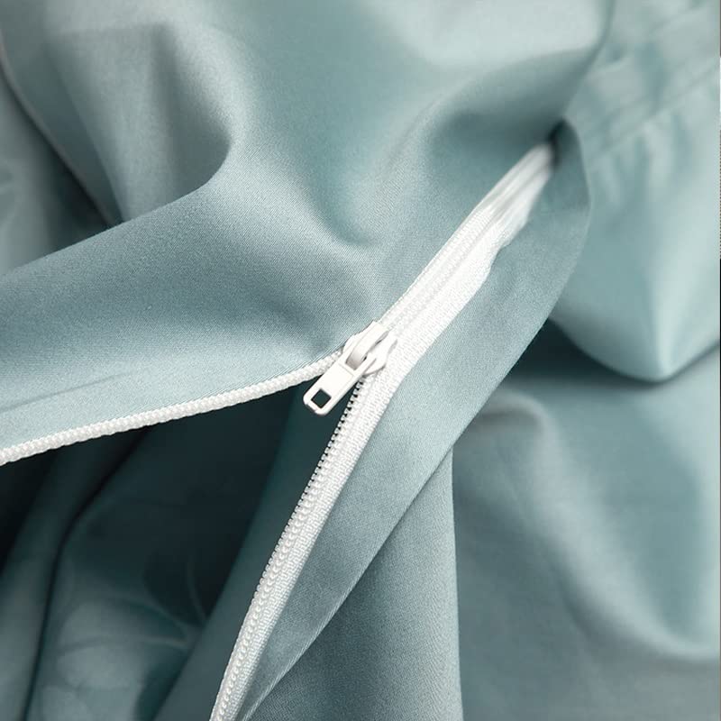  LEIGE Bedding Cotton Jacquard Sateen Four-Piece Villa Bedding Simple Skin-Friendly Soft Four-Piece Set (Color : E, Size : 200 * 230cm)