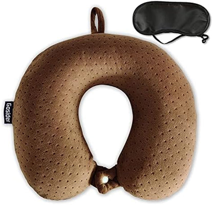  Gosider Neck Pillows For Sleeping Travel Pink Travel Pillow Comfortable U Shape Memory Foam Pillows Neck And Head Support Portable Travel Neck Pillow Suitable For Planes, Trains, Self-Driving Cars