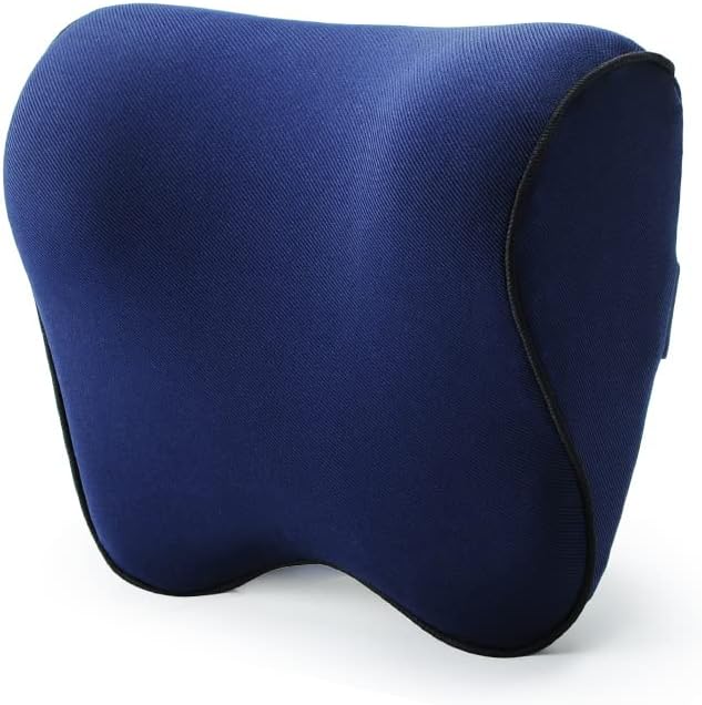  ARTO Pillow- Ergonomic Design, Memory Foam Travel Pillow. Neck Support For All Sleeping Positions. Water Resistant Cover (blue). Compact. Perfect For Camping, Picnics, And The Car
