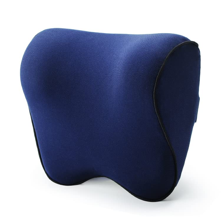  ARTO Pillow- Ergonomic Design, Memory Foam Travel Pillow. Neck Support For All Sleeping Positions. Water Resistant Cover (blue). Compact. Perfect For Camping, Picnics, And The Car