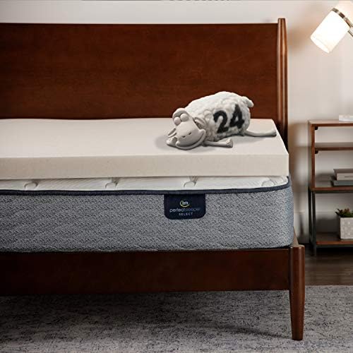  CopperGel 2-in Memory Foam Mattress Topper, Queen