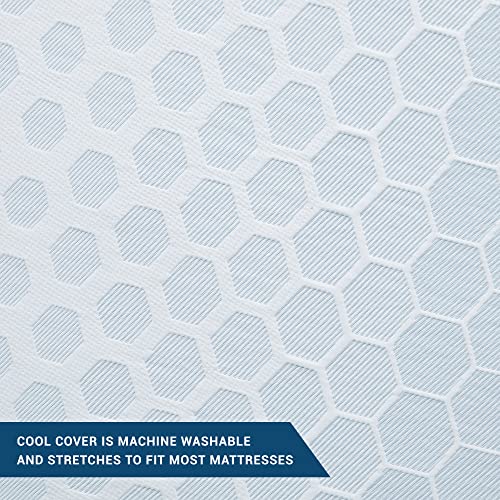  MOLECULE 3" Triple Zone PRO Pressure-Relieving Gel Memory Foam Mattress Topper, Twin XL